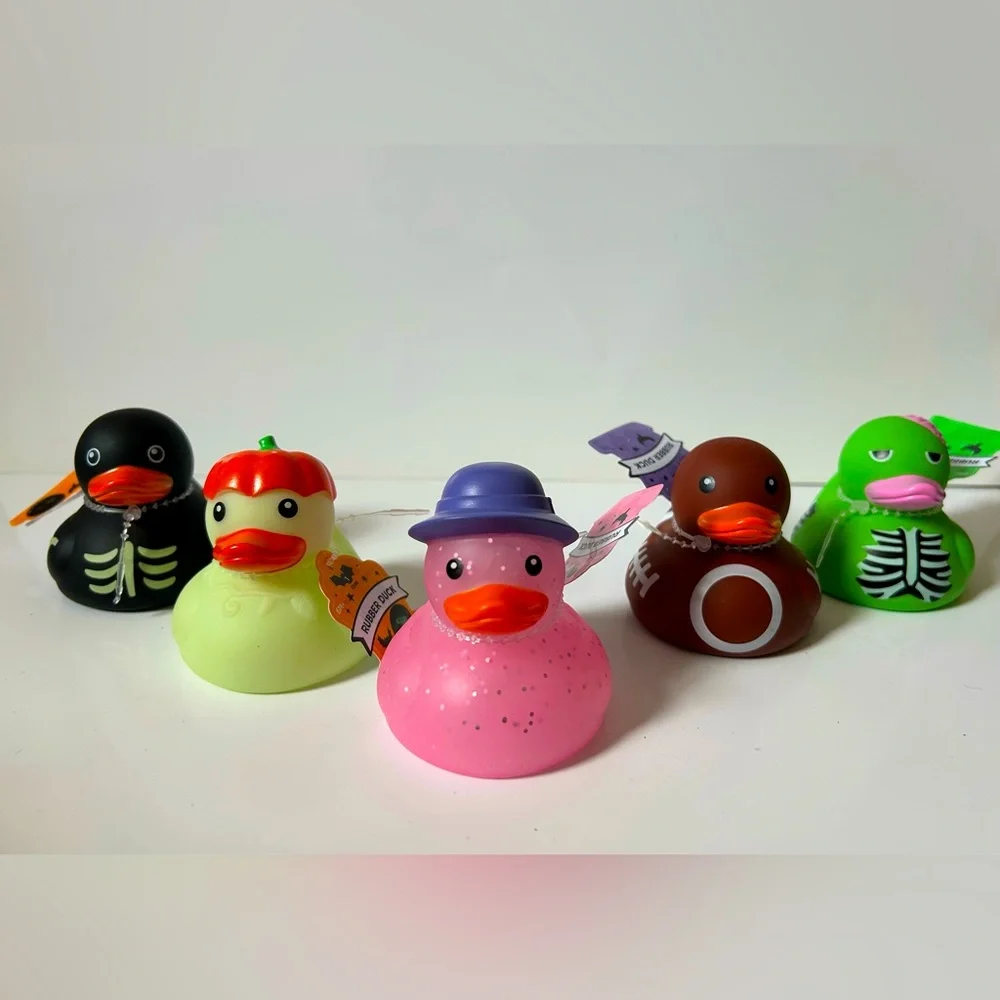 NEW! Bullseye Playground Halloween Rubber Duck Collection (Includes 5 Ducks)-NWT